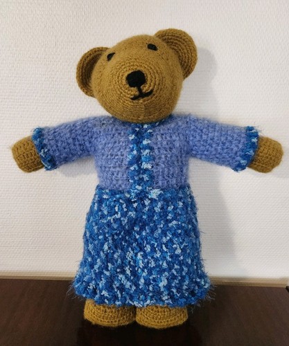 Peluche ourson fait main - ourson, au