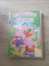 Dvd Les 3 Petits Cochons. Rayé Mais Fonctionne. 