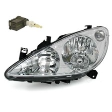 Feux phare avant gauche conducteur en H7 H1 H1 pour PEUGEOT 307 phase 1