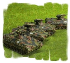 Painted!!! West German Marder 1 platoon (4 Véhicules) - 15mm WW3 - Team Yankee