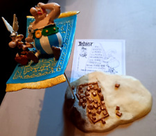 Uderzo & Pixi- Astérix & Obélix, scène survol tapis -Neuve- 1ere version - 1996