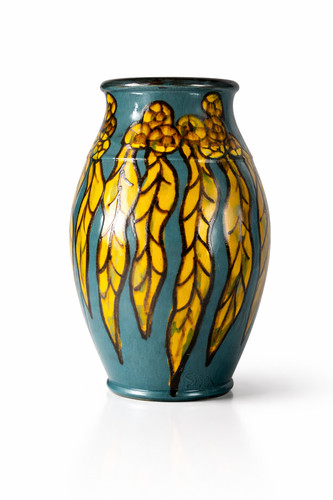 Vase art déco céramique - vase,