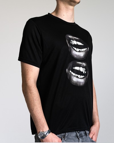 Shirt noir streetwear - t-shirt,