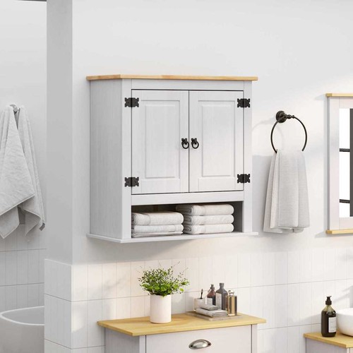 Armoire suspendue corona blanc - suspendue,
