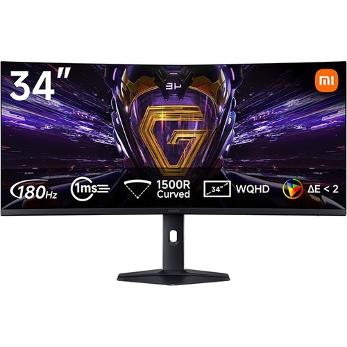 Moniteur jeu incurv xiaomi - jeu,