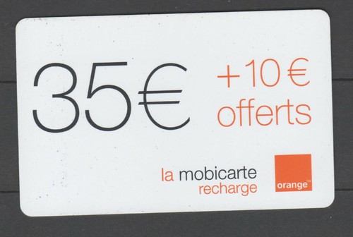 Recharge mobicarte 35 - recharge, €