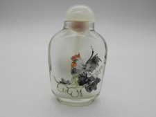 TABATIERE DECOR DE POULE EN