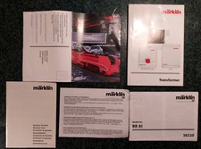 Lot documents MARKLIN manuel utilisateur transfo garantie publicité