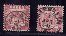 Baden Lot Michel n°24 / 18