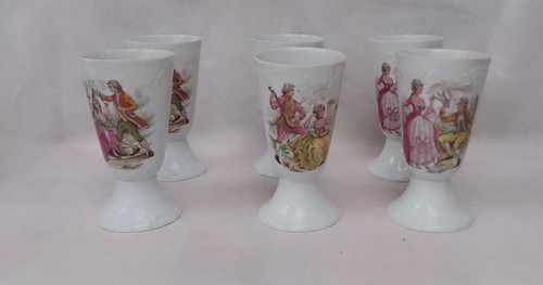 Mazagrans porcelaine de - 6,