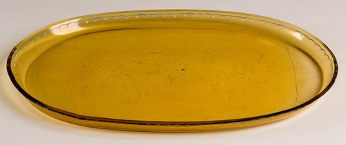 Plat cristal émail années - cristal/Émail,