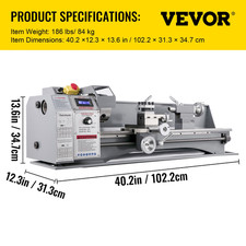 VEVOR Tour À Métaux De