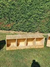 nid pondoir a poule ou pigeon en bois casier pondoir en bois 4 compartiment 