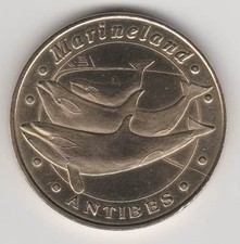 A 2007 TOKEN MEDAILLE MONNAIE DE PARIS -- 06 600 N°3 ANTIBES MARINELAND ORQUES