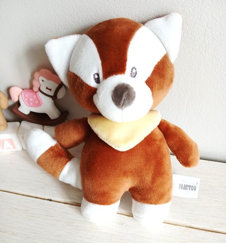 Nattou peluche doudou panda - doudou,