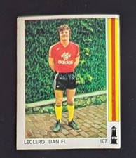 AUTOCOLLANT VIGNETTE  FOOTBALL'78 1978 SPORT GLOWACKI  - 107 DANIEL LECLERQ LENS