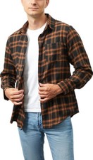 Chemisier Carreaux Coton Homme