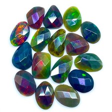 16 Pièces Opale Noire