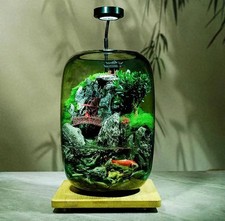 Aquarium en verre décoratif