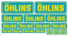FE STICKER OHLINS MOTO DECAL