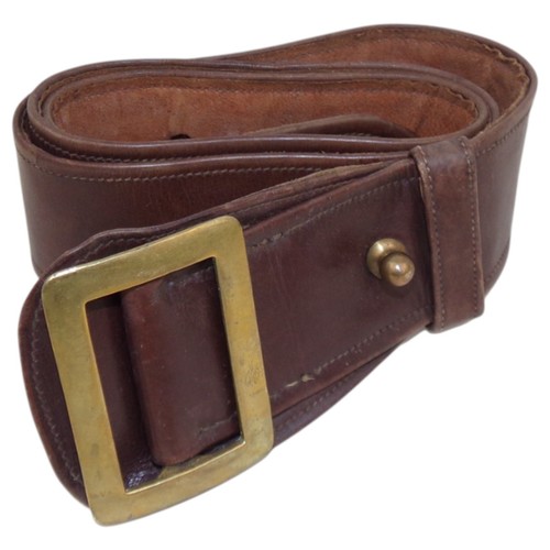 Ceinturon cuir officier - ceinturon, en