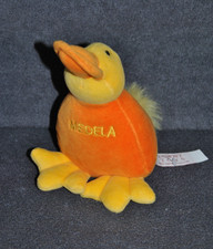 ?Peluche Doudou Canard EGMONT TOYS Orange Jaune "MEDELA" 17 Cm Etat NEUF