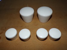 Lot d' embouts de tringle à