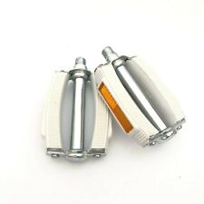 PAIRE DE PÉDALES BLANCHES BLANC MODÈLE SPORT NÉERLANDAIS POUR VÉLOS D'ÉPOQUE ...