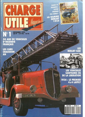 Charge utile vehicules - n°01,
