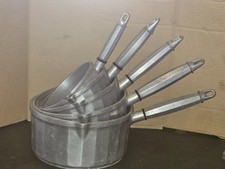 serie de 5 casserolles alufran