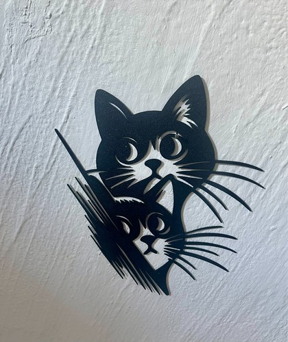 Déco murale chats - chats, noir