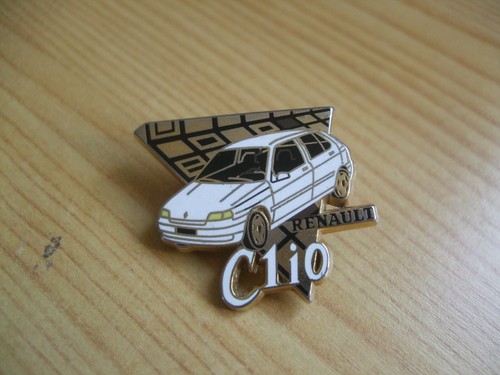 Pins renault clio - clio, blanche