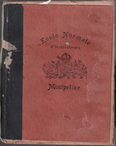 Cahier manuscrit auriol - de,