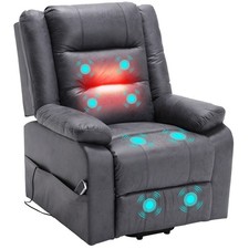 Électrique Relax- & Fauteuil Avec Aufstehen Aide, Massage & Chaleur,