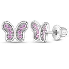 925 Argent Sterling Papillon