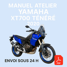 Manuel Atelier Yamaha XT 700 Ténéré 2020 Revue Technique Moto RMT CD PDF