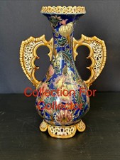 TRES RARE ANTIQUE ZSOLNAY PECS