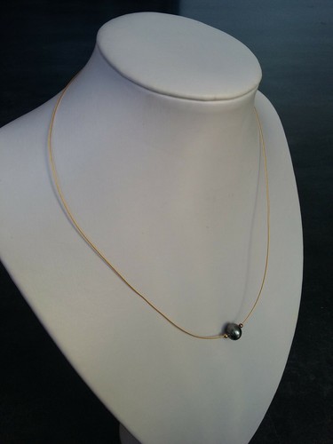Collier perle tahiti - perle,