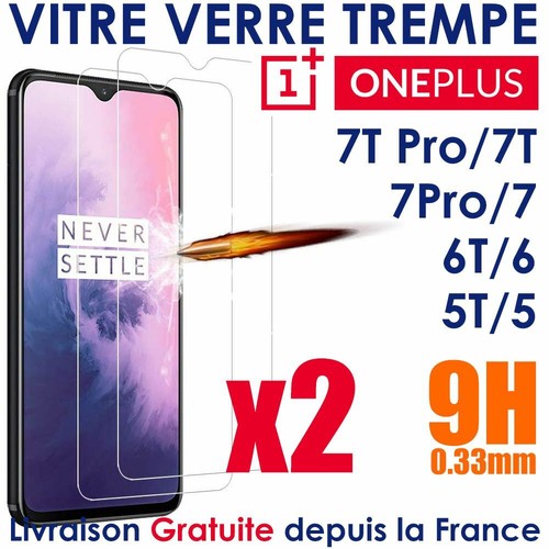Verre trempé oneplus - 8t, 7