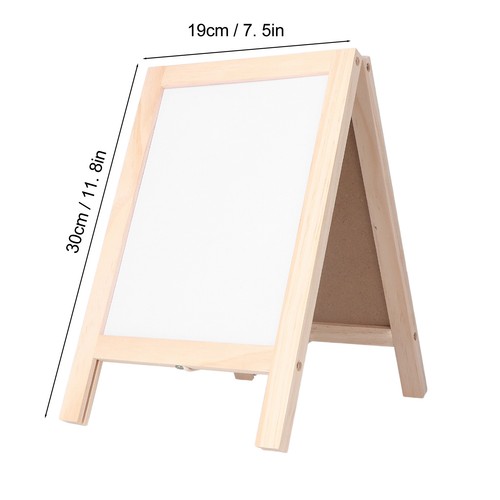 Tableau double face bois - en,