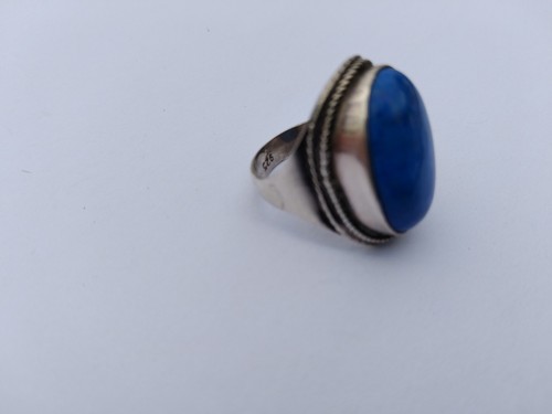 Bague tage lapis lazuli - bague, vîtage