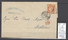 France  Lettre Marseille BM -
