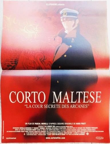 Corto maltese affiche - corto,