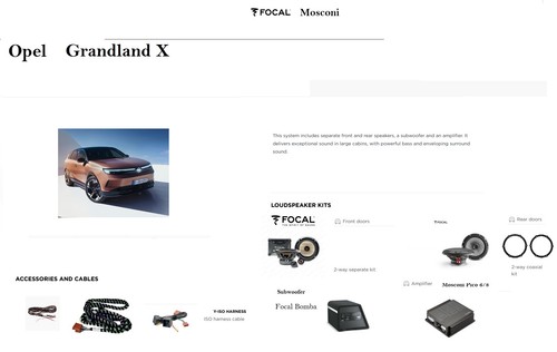 Kit son upgrade focal - son,
