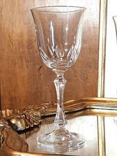 6 verres anciens cristal non