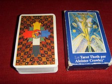 Petit tarot the Thoth Aleister Crowley Thot cards fortune en français poche mini