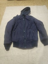blue navy dubon parka Bomber