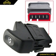 BOUTON DE LEVE VITRE pour CLIO 2 KANGOO MEGANE SCENIC = 8200090316 7700307605