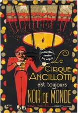 ANCILLOTTI CIRQUE Rf465 - POSTER HQ 50x70cm d'une AFFICHE VINTAGE