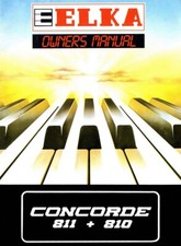 Elka concorde 810 811 - concorde, user